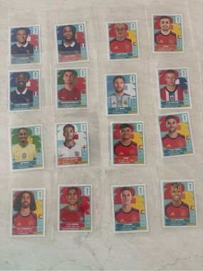 Panini FIFA World Cup Key Players Stickers
